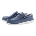 thumbnail image 3 of Zapatos Comodos Casuales para Hombre Color Azul Hey Dude 110382600-42, 3 of 7