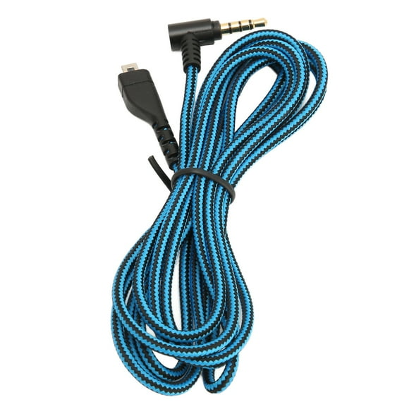 Replacement Headphone Cable For Phones Tablets To Gaming Headsets, 6.6ft OFC Copper Wire Core Headset Sound Cable For PCs, Games, For PS 4 , For Consoles