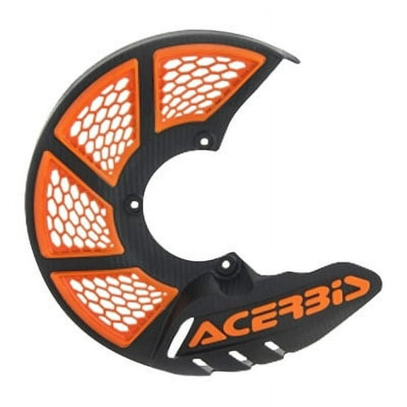Acerbis X-Brake Vented Front Disc Cover Black/Orange