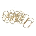 thumbnail image 3 of Gold Paper Clips, Innovative Design 100Pcs Metal Paperclips Lightweight Portable  For School, 3 of 7