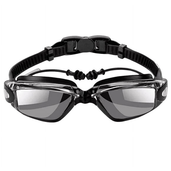 Goggles Natación Protección Uv Antiempaño Negros Lab.G Googlees para Natacion