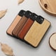 thumbnail image 4 of Funda trasera de madera auténtica para iPhone, 11, 12, 13, 14, 15 Plus, Pro Max, regalo personalizado gratis, 4 of 5