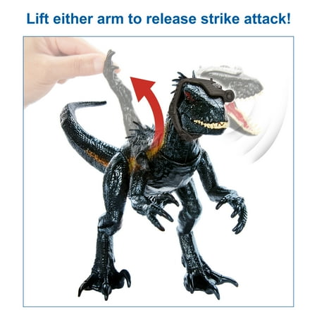 Jurassic World - Track 'N Attack Indoraptor Action Figure - Black