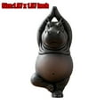 thumbnail image 2 of 1.97" Yoga Master Hippo Statue, Resin Decor, Whimsical Desk Accessory, Humorous Yoga Gift, Home Office Ornament, Positive Message Sculpture, 2 of 9