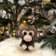 Weigedu Small Plush Monkey Stuffed Animals, 5.9 Inches, Brown