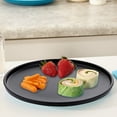 thumbnail image 5 of Plateau Rond pour Souper, Assiette Créative de Déjeuner Occidental pour Dessert et Salade, 5 of 5