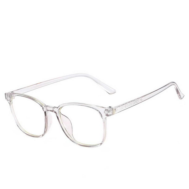 Unisex Plain Clear Glasses Ultra Light Decoration Transparent Women Men ...