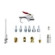 thumbnail image 1 of Kit de accesorios de boquilla neumática para quitar el polvo de la pistola de soplado con compresor de aire de 14 piezas, 1 of 5