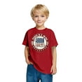 thumbnail image 6 of Ugoldhm Boys' Patriotic Independence Day Tees Red, White & Blue Crew Neck Shirts Cotton Summer Outfits Size 3-10Y, 6 of 6
