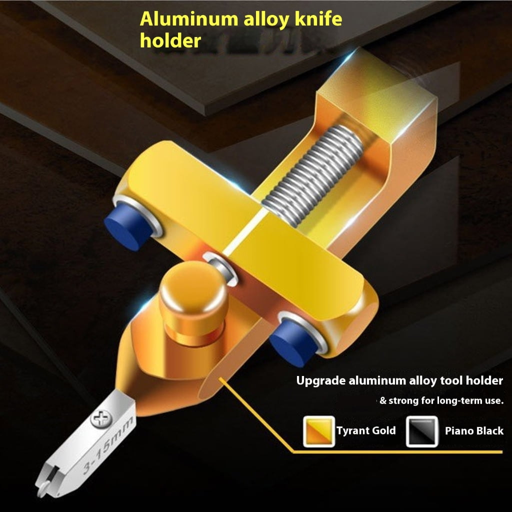 Zeiwohndc Tile Opening Cutting Device Adjustable 2 In 1 Glass Tile Opening Tool