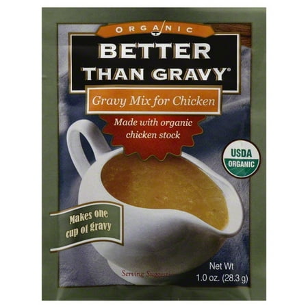 Better Than Gravy Organic Gravy Mix for Chicken, 1.0