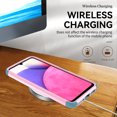 thumbnail image 4 of SaniMore for Samsung Galaxy A33 5G (6.4" 2021) Case, [Sliding Camera Window] Wireless Charging Shockproof Drop Resistant Hybird PC TPU Anti-slip Heavy Duty Protective Shell, Pink+Green, 4 of 7