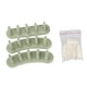 thumbnail image 5 of 3 expositores de acrílico para uñas con 10 uñas postizas. Herramienta para manicura. Verde, 5 of 9