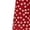 Red, variant on Levmjia Women's High Waisted Polka Dot Print Wide Leg Pants Flowy Casual Loose Fit Trousers with Pockets Summer Beach Pants