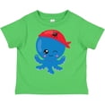 thumbnail image 3 of Inktastic Pirate Octopus, Cute Octopus, Little Octopus Boys or Girls Toddler T-Shirt, 3 of 5