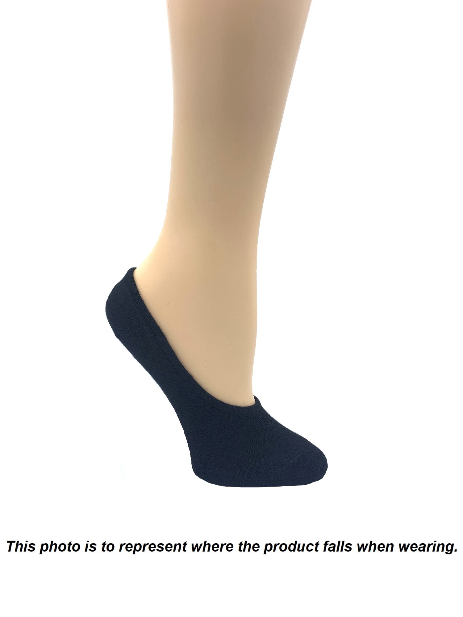 NOBO Women’s Fashion Low Liner Socks, 6-Pack, Size 4-10