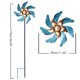 thumbnail image 4 of Molino De Viento De Hierro Forjado Para Jardín, Rotador De Viento En Forma De Flor, Molino De Viento De Metal Para Jardín, Patio, Terraza Monstrate HA036174-00, 4 of 6