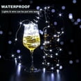 thumbnail image 3 of 12Pcs 20 LED 2m LED MICRO Copper Wire String Fairy Lights Xmas Decor Waterproof, 3 of 6