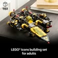thumbnail image 4 of LEGO Icons Blacktron Renegade - DIY Kit for Adults 18+ - Building Blocks for Men and Women - Gift for Christmas - Collectible Set for Adult Fans - Reimagine the Iconic 1980s Spaceship - 10355, 4 of 8
