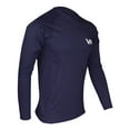 thumbnail image 3 of RVCA Mens VA Sport Long Sleeve Compression Training Rashguard - Navy, 3 of 4