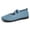 Blue, variant on CAIXAI Walking Shoes Women Wide Toe Box Shoes Women Classic Mesh Knitted Women Sock Sneakers Walking Anti-Skid Adjustable Upper Womens Mary Jane Shoes Hands Free Go Walk Shoes