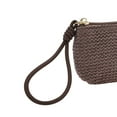 thumbnail image 5 of Unique Bargains 1 Pc Coin Purse Wallet Wrist Strap Woven Coin Purse Pouch Coffee Color, 5 of 5