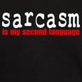 thumbnail image 3 of CafePress - Sarcasm Second Language Dark T Shirt - Men's Classic Graphic Cotton T-Shirt, 3 of 4