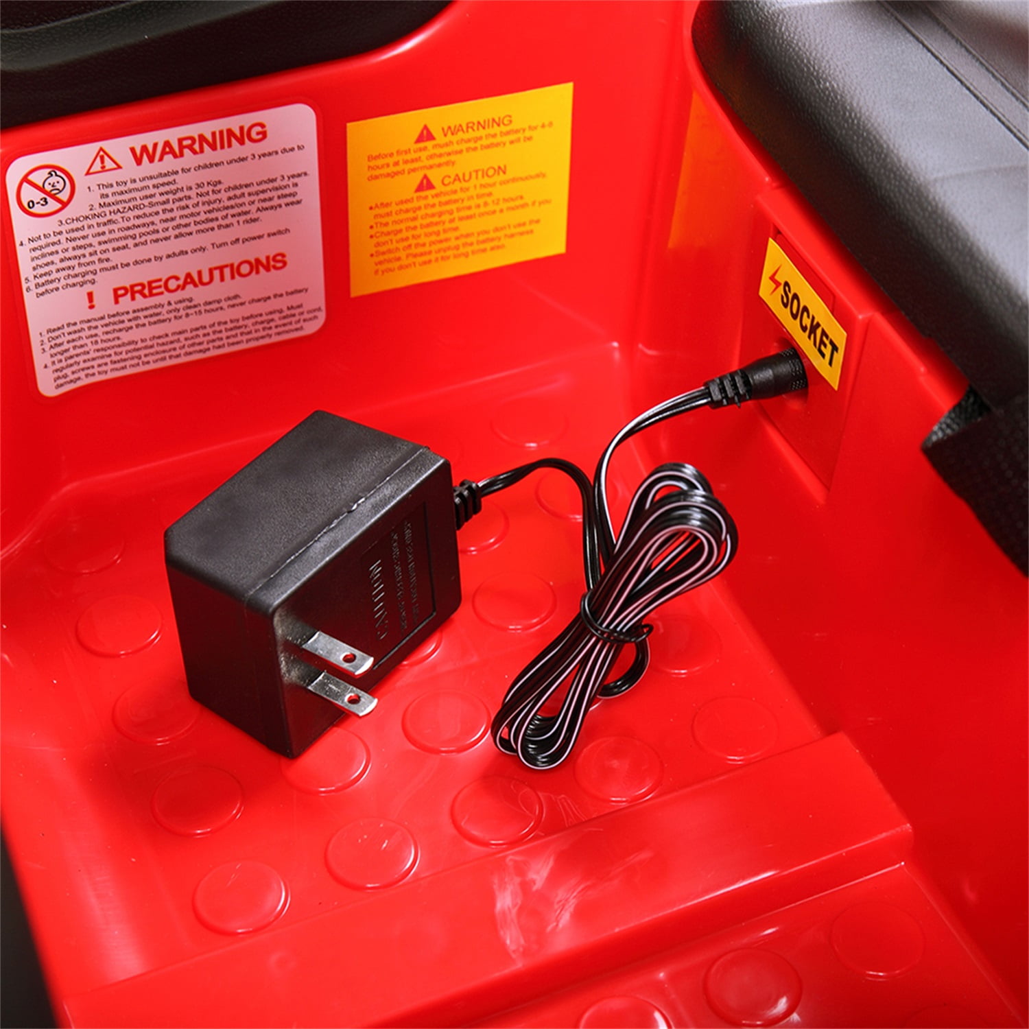 CIPACHO Licensed Mercedes Benz AMG, Electric Vehicle for Children 3-6, 6V Ride on Car with Parental Remote Control, MP3 Player Headlights, Red CIPACHO Licensed Mercedes Benz AMG, Electric Vehicle for Children 3-6, 6V Ride on Car with Parental Remote Control, MP3 Player Headlights, Red