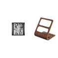 thumbnail image 1 of Reloj despertador digital,Reloj despertador digital de pared con pantalla de 8,6 pulgadas,Soporte de control,Estuche de madera para guardar el mando a distancia,Organizador de control, 1 of 8