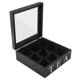 thumbnail image 1 of Wooden 9 Grids Tea Box Tea Bags Container Storage Box Square Gift Box Case parent Top Lid Jewel, 1 of 5