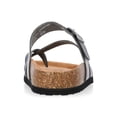 thumbnail image 3 of Time and Tru Women's Asymmetric Strap Footbed Sandals, Wide Width Available, 3 of 6