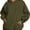 Army Green, variant on Womens Oversized Hoodies Fleece Sweatshirts Long Sleeve Sweaters Pullover Fall Clothes with Pocket