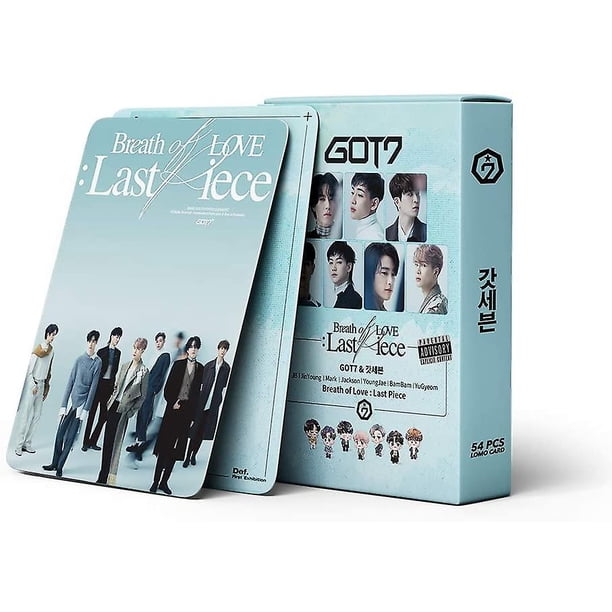 55pcs Got7 Lomo Card Breath Of Love : Last Piece Poster Card Kpop