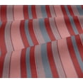 thumbnail image 6 of oneOone Viscose Jersey Red Fabric Stripes Craft Projects Decor Fabric Printed By The Yard 60 Inch Wide-VT, 6 of 7