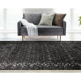 thumbnail image 5 of Well Woven Zazzle Argos Vintage Oriental Black 3'11" x 5'3" Area Rug, 5 of 7