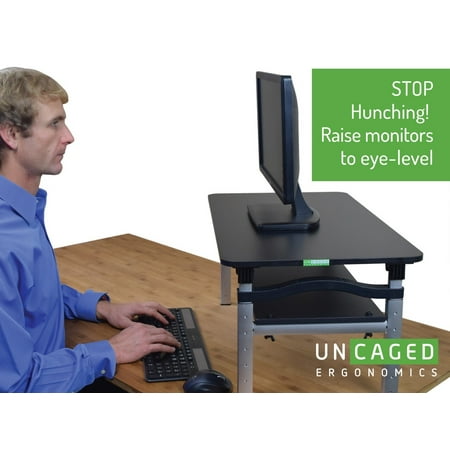 Lift Tall Adjustable Height Computer Monitor Stand For Sitting