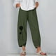 thumbnail image 1 of Pntutb Mujer Dama Casual Flores Imprimir Faja elástica Cintura Pantalones de pierna ancha Pantalones Pntutb Pntutb-8225, 1 of 5