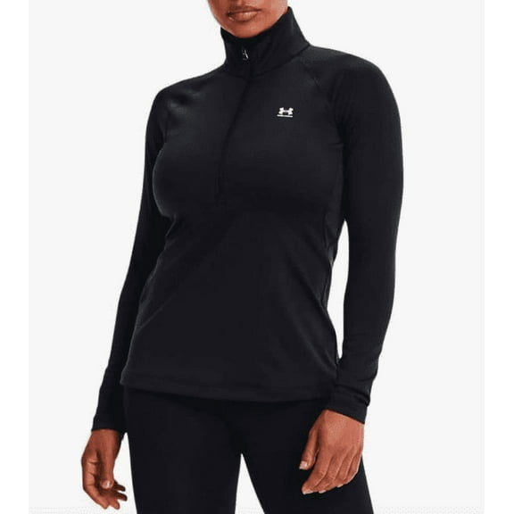 Under Armour Women's Authentics ColdGear ¼ Zip T-Shirt