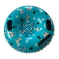 thumbnail image 3 of Tubo de nieve de invierno plegable Tubo de 91 cm Adultos Trineo Trineo Trineo de nieve inflable para jardín Patio trasero Deportes Esquí Azul DYNWAVEMX Tubo de nieve inflable, 3 of 8