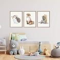 thumbnail image 3 of ArtMaison 20x28 Inch Picture Frame Set of 3, Maple Gallery Wall Frames, Hanging Photo Display Frame Set for Wall Decor, Glass and Wood Certificate Frame …, 3 of 7