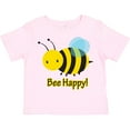 thumbnail image 3 of Inktastic Bee Happy Boys or Girls Toddler T-Shirt, 3 of 5