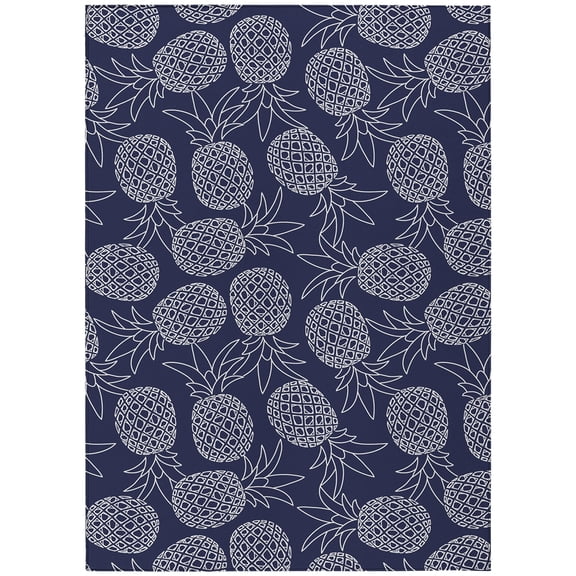 Dalyn Kendall Area Rug KE6-Navy KE6NA10X14 Navy, 10' x 14'
