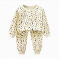 thumbnail image 4 of Paguaki Boys Pajamas Long Sleeve Set Boys Basic Print Pajama Set Snug Long Sleeve Sleepwear, 4 of 6