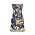thumbnail image 4 of Dvkptbk Women's Summer Dresses 2024 Mode Boho Floral Robe de Plage Sans Bretelles Maxi Robe Grande Taille Tube Top Longue Jupe Robe de Plage, 4 of 7