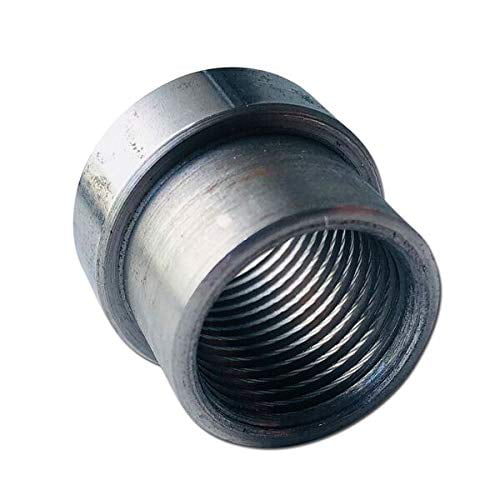1/4 Weldable Fuel Tank Fitting Aluminum Female 1/4 NPT Weld On Bung Natural Pack of 2 