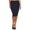 Navy, variant on Women's Plus Size Casual Solid Pencil Midi Skirt