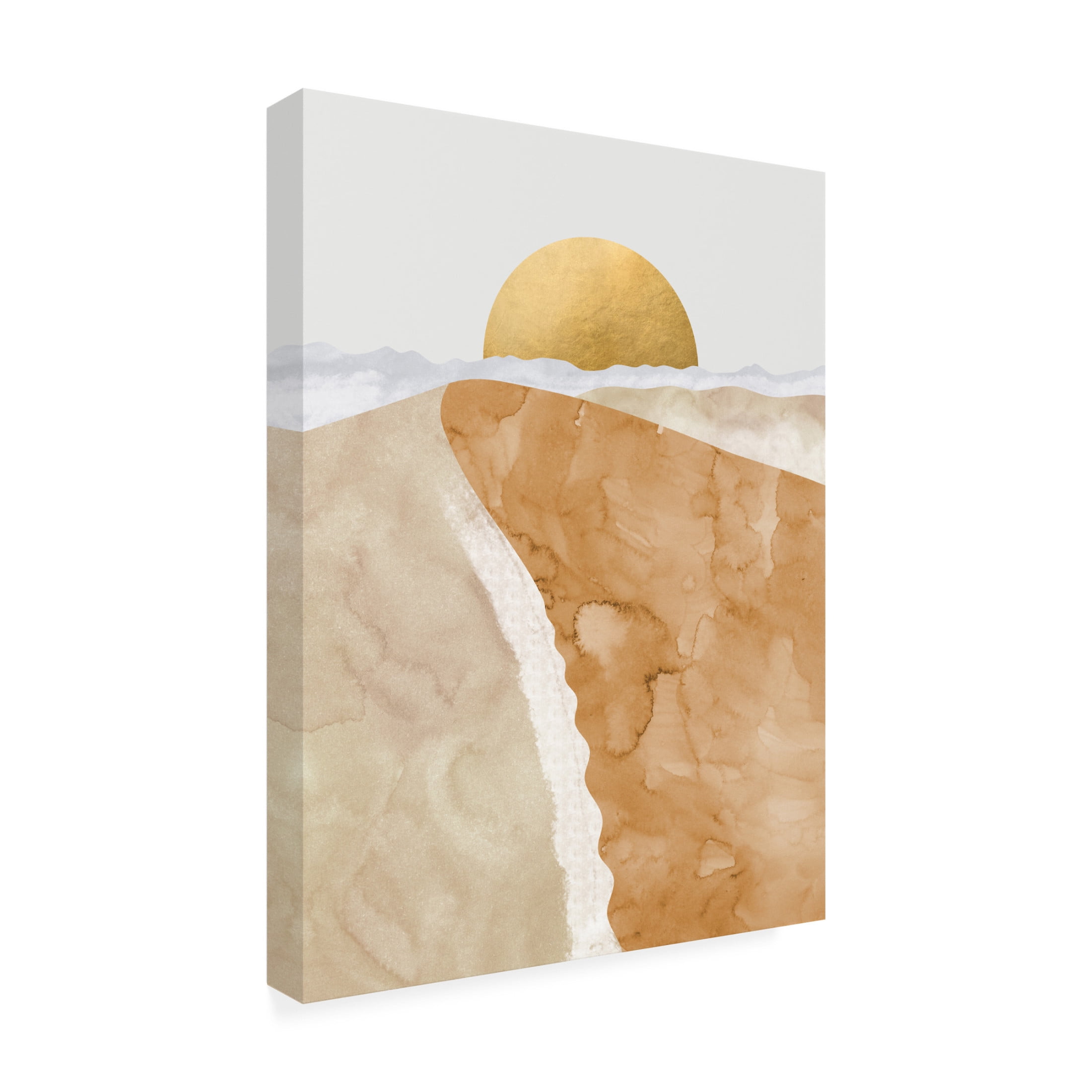 Trademark Fine Art Rosana Laiz Blursbyai Gold sand dune Canvas Wall Art