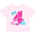 thumbnail image 3 of Inktastic Dinosaur Party-fourth Birthday Girls Toddler T-Shirt, 3 of 5