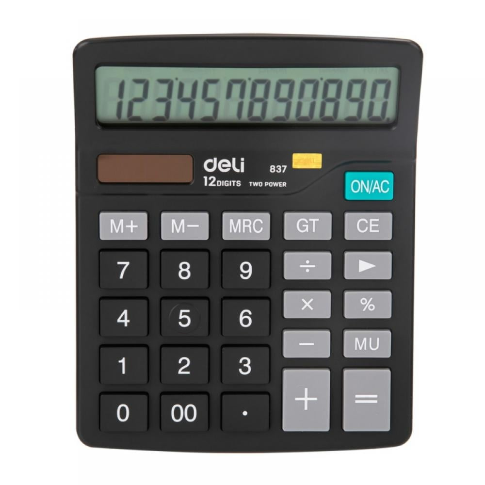 1PC 2.5'' LCD Display Screen Handheld 2000A Scientific Function Calculator Black 