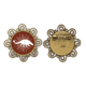 thumbnail image 1 of Martillo de piedra armadura herbívoro capa inferior Broche de flores, regalo de joyería para mujeres y niñas Unbranded M, 1 of 3